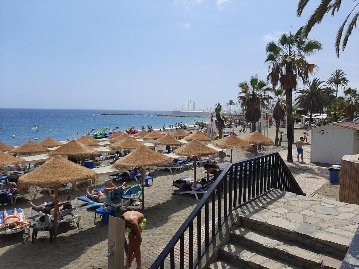 Apartamento En Primera Linea De Playa B Centro De Marbella Bagian luar foto